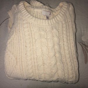 Size M Soft Cream Sweater